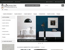 Tablet Screenshot of cuadrosmodernos.net